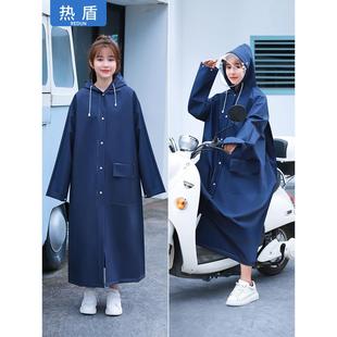 电动车雨衣女长款 电瓶车自行车骑行雨披 全身防暴雨可带头盔男夏季