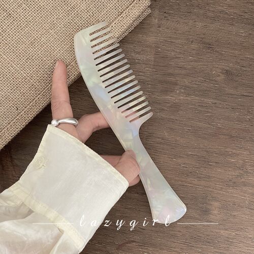 韩国随身便携醋酸梳子家用小巧女