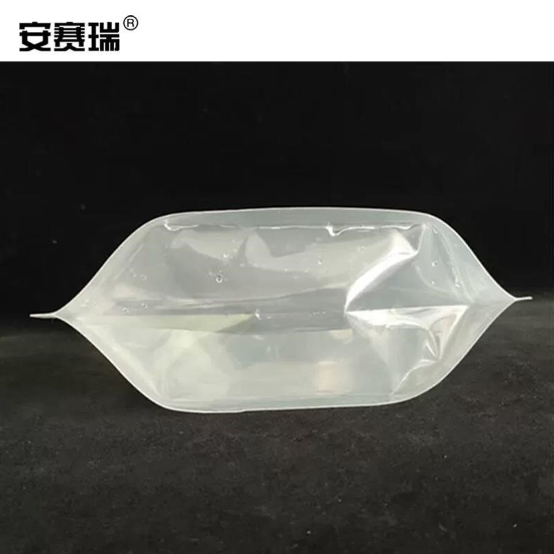 安赛瑞透明自立自封袋1q00个装PET密封袋封口袋透明拉骨袋自立