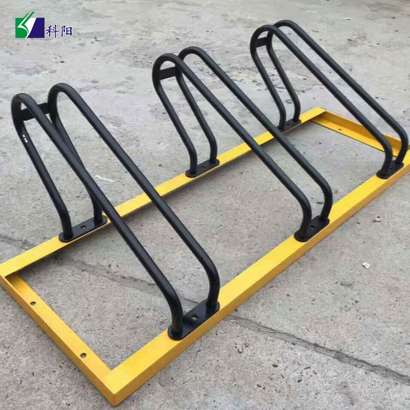 螺旋自行车停放架卡位式共享w自行车地龙架圆笼非机动车防盗停车