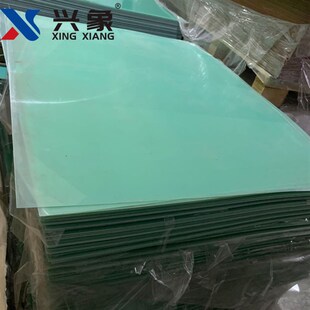 厂家供应4水绿色玻m纤板1.2环氧绝缘板玻璃垫片层压板加工分切