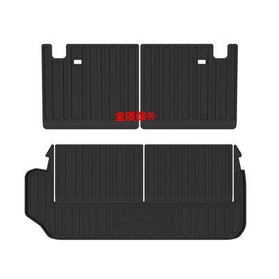 适用于2024丰田普拉多霸道LC250脚垫 普拉多JLC250专用TPE橡胶脚