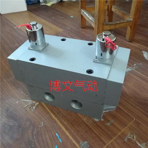 K25Da2-25电磁阀 二位五通双电控滑阀G1寸DN25