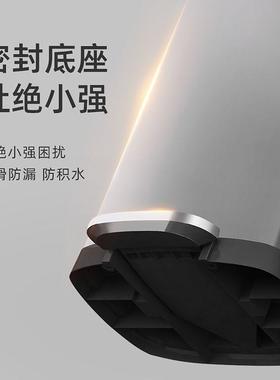 家用厨房垃c圾桶脚踏式30L不锈钢大号商用室内办公室大容量翻盖50