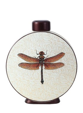 新中式装饰罐玄关摆n件家用陶瓷摆件罐家居客厅电视柜软装饰品摆