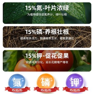 三元 复合肥蔬菜i农用种菜花肥家用通用型氮磷钾肥养花缓释化肥
