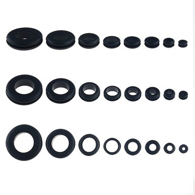 180PCS/BOX 1in -7/8in Rubber GrommEets 8 Popular Sizes Retai