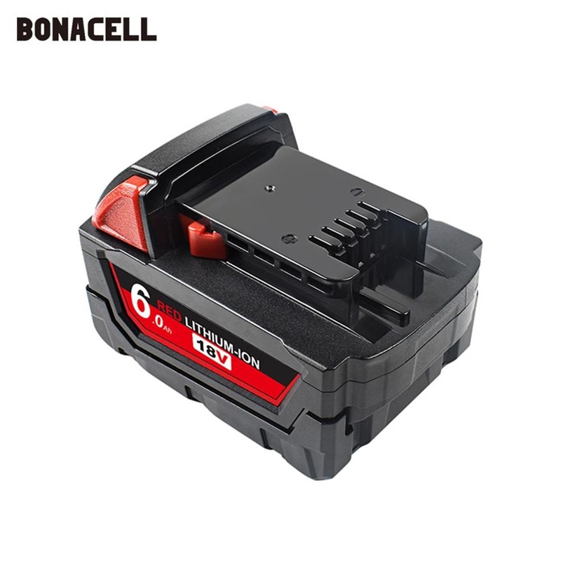 2pcs 6000mAh Li-ion Tsool Battery for Milwaukee M18 48-11-18