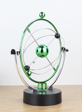 永动机仪c磁悬浮混沌摆件牛顿摆球办公桌办公室创意家居装饰品客
