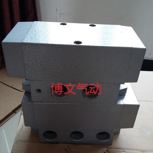 二位五通气控阀K25K-25 V纯气动换向阀