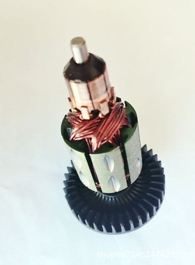 新型Makl 18v角磨机电机电枢zBGA452 DGA452无绳锂离子