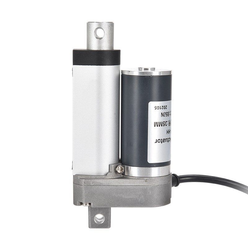 直流电动推杆XC759伸p缩杆升降器微型往复式电机12伏24V48马达电