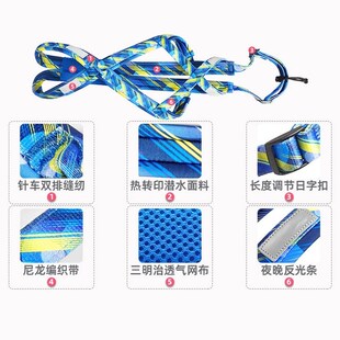 中大型犬雪橇犬拉车式胸背带户外拉布拉I多边牧哈士奇拉溜溜车胸