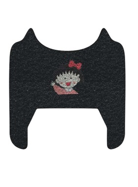 适用爱玛NQ-1电动三轮车脚垫AM40B0DQZ-10K脚踏垫小叮当甲壳虫车