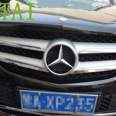 适用於宾士GLK中网框 GLK300/260中网饰M条中网饰条GLK改装专用