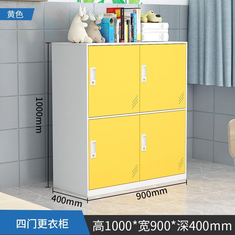 彩色书包柜锁舞班健身学房员工收纳蹈矮柜幼儿园存包Y柜储生教师