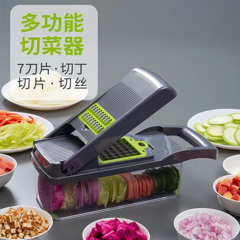 厨房神器切菜神器多功能切丁器切E丝器刨丝器切片器餐厨用品