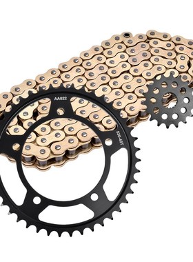 适用铃木GSXR1300隼GSX1300大小齿链M轮前后牙盘油封链条套链配件