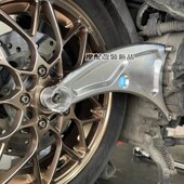 后排骨支架台Y湾101同款 后摇臂后骨架 冲刺150改装 适用Vespa春天