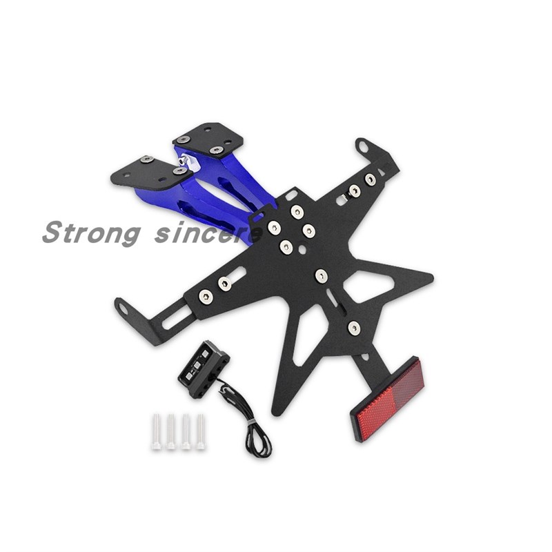适用雅马哈TMAX530 tqmax560 DX/SX 改装车牌架 后牌照 短尾牌照