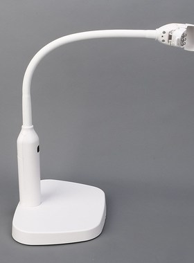 18款台式夹子固定多功能120MM镜片带6个LIED 阅读照明放大镜 7763