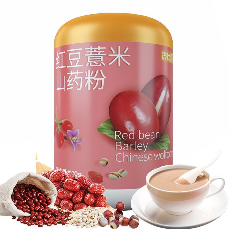 红豆薏米粉薏仁山药粉五谷杂粮粉熟营养代早餐食品即食免煮五谷杂