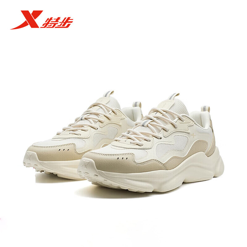 特步男子老爹鞋2025夏季新款复古透气百搭运动休闲鞋975219320004,运动鞋new,运动休闲鞋,淘宝优惠券,粉丝福利购,淘宝优惠卷