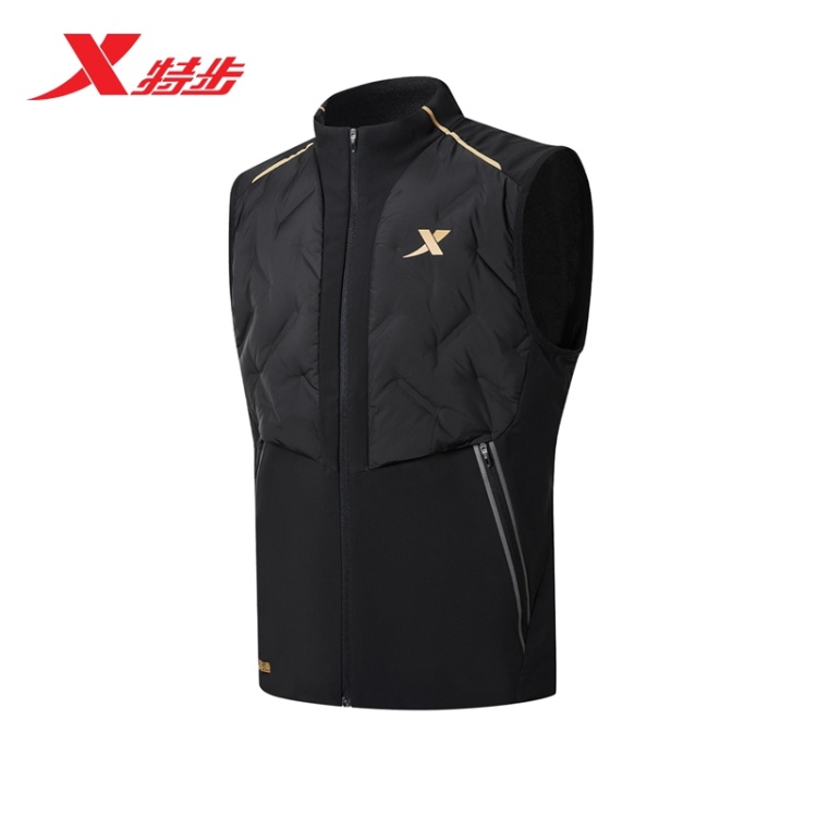 羽绒马甲男士冬季保暖跑步外套