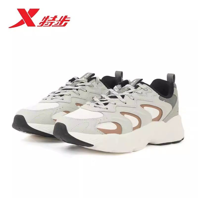 特步男鞋流派运动鞋2026春新款轻便厚底休闲鞋老爹鞋974119320038,运动鞋new,运动休闲鞋,淘宝优惠券,粉丝福利购,淘宝优惠卷