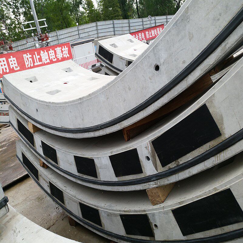 销往杭州地铁环纵缝三元乙丙盾构密封 过河段复合Z型管片密封