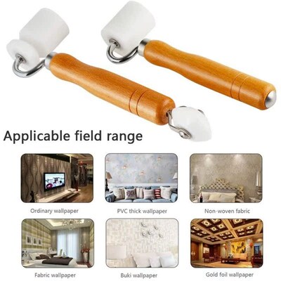 2 Wood Wallpaper Folat Seam Roller - Internal External Corne