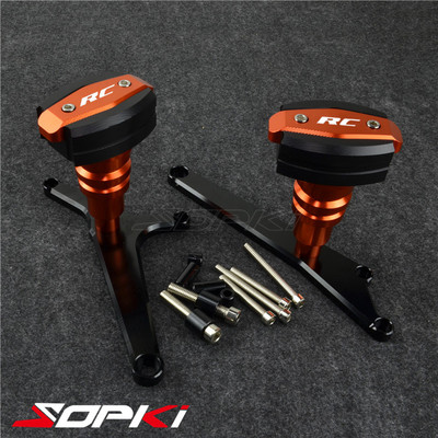 KTM RC390 DUKE 390 125 200 改装防L摔球 车身保护 防摔胶 保险