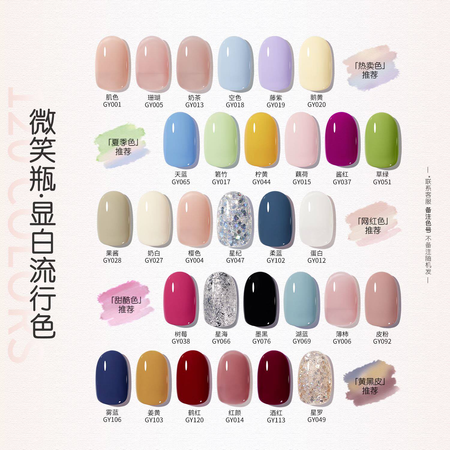 gaoy戈雅美甲工具套装全套2023新款初学者做指甲油胶烤灯开店专用