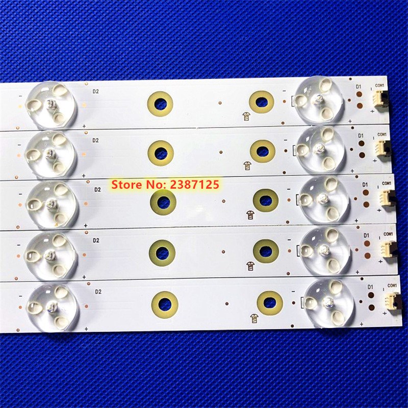LB43101 V0_01 LED Backlight strip 10Lamps for TPTU430H3 43PF