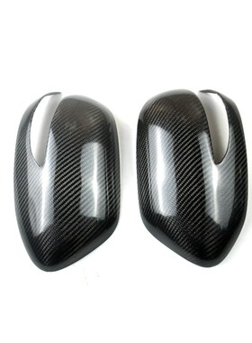 适用于0b4-08款力狮改装碳纤维专用后视镜壳罩黏贴式倒车镜贴