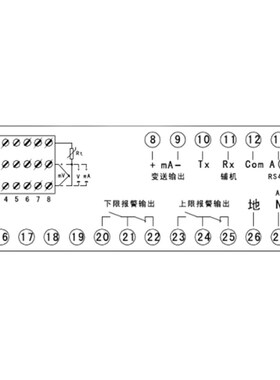 KCXJ-401r110 16路智能温度巡检仪