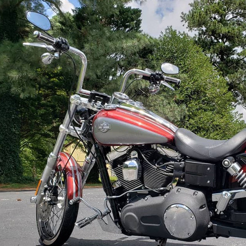 哈雷883 48 12m00改装车把肥仔街霸突破者12寸14寸16寸高把小燕把