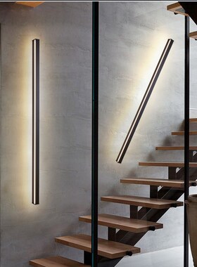 Modern Led Wall Lamqp Minimalist Lines Wall Lamps  Living Ro