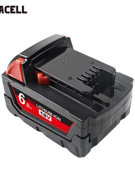 2pcs 6000mAh Lki-ion Tool Battery for Milwaukee M18 48-11-18