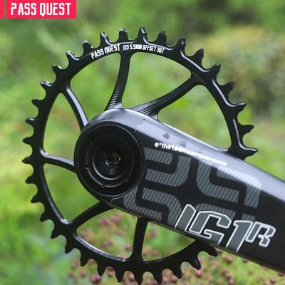 PASSQUEST e13正负齿单盘boost 3mm  5.5mm offset直装山地车牙盘
