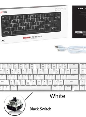 Wired Bdluetooth 68 Keys with Anti ghosting Design Mechanica