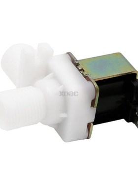 220V AcC Electric Solenoid Valve Magnetic N/C Water Air Inle
