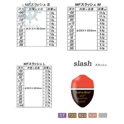 日本阿波SAL-U-BRE萨卢布莱MF slash 凤凰浮漂准灵敏漆面耐用醒目