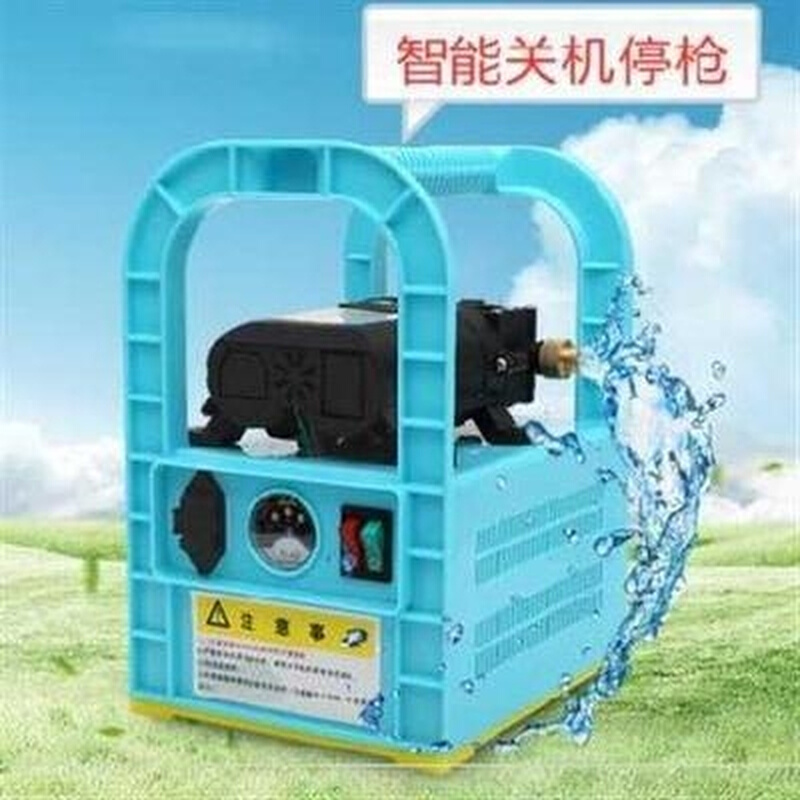 排涝48v喷水器k浇灌家庭充电型洗车机灌溉抽水器电动家用桶装迷你