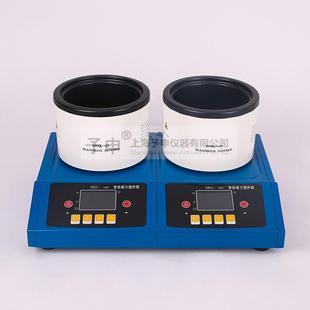 多联双数显智能搅拌加热锅二联四联六联磁力搅拌加热锅 予申仪器