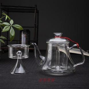 耐热玻璃煮茶壶耐高温加厚烧水壶大容量蒸煮茶器家用煮水壶电陶炉