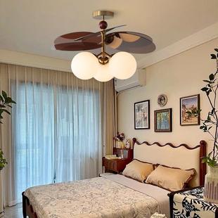 法式中古风卧室主灯吸顶灯新款复古餐桌三头宋式美学创意艺术吊灯