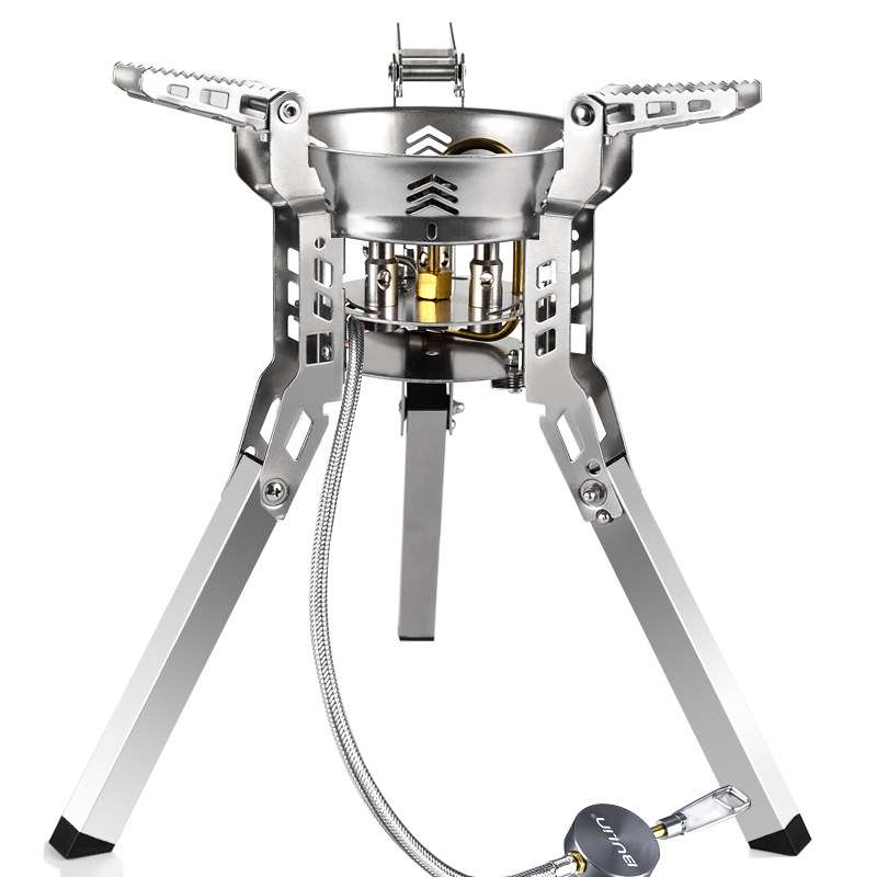 步林BL100-B16烈火分体式炉子户外野炊大火力防风灶具 高海拔气炉