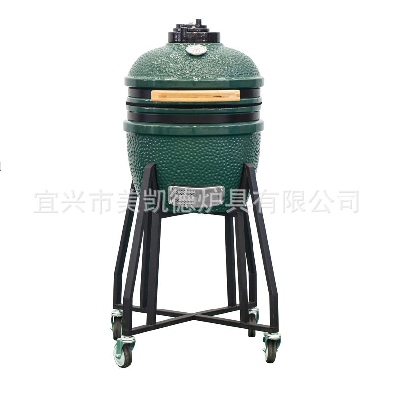 Kamadogrill15寸高款陶瓷烧烤炉炉具BBQ户外用品聚餐烤炉