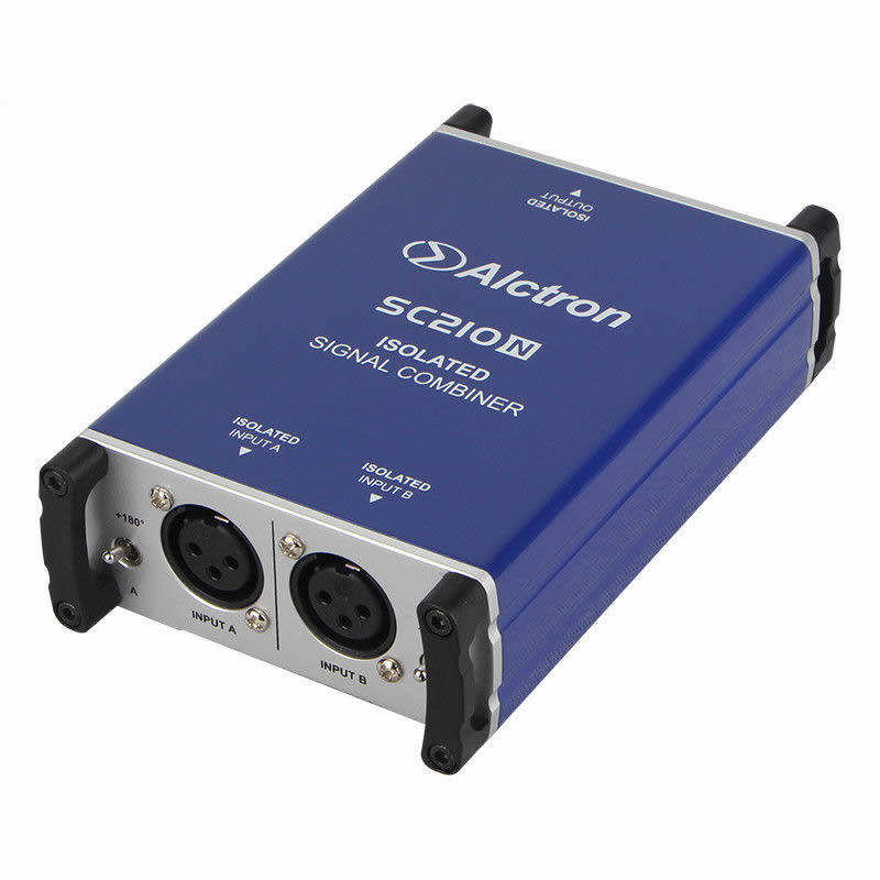 Alctron/爱克创SC210N音频信号合并器麦克风信号合并器二合一